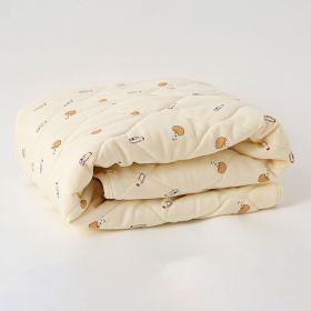 Cute Printed Quilt Newborn Blanket (Option: Baby bottle quilt)