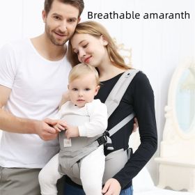 Full Stage Four Style Baby Harness (Option: Breathable amaranth)