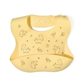 Waterproof Children's Saliva Bag Feeding Auxiliary Food Bib (Option: Squirrel)