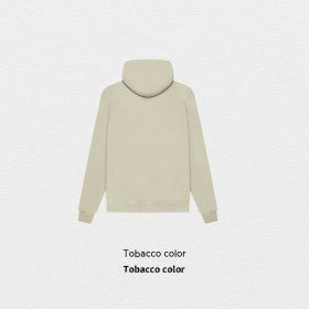 Velvet Solid Color Multicolor Children's Hooded Sweatshirt (Option: Cut Tobacco-M)