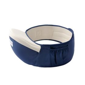 Baby Waist Stool Baby Sling (Color: Dark blue)