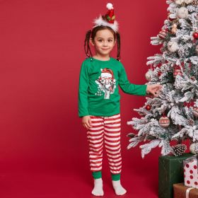 Autumn And Winter Christmas New Parent-child Home Set Pajamas (Option: Baby-70cm)