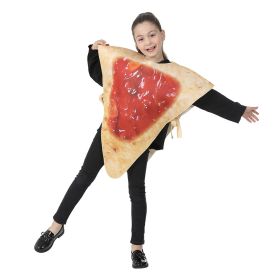 Halloween Food Performance Wear Synthetic Sponge (Option: Pizza Jumpsuit-Average Size)