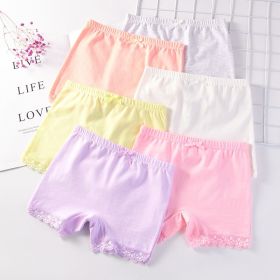 Safety Pants Summer Anti-exposure Medium And Large Children Baby Girls' Underwear (Option: Random Color-M)