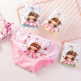 Boys' Cotton Cute Print All-match Panties (Option: BH065-L)