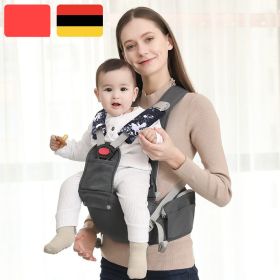 Multifunctional Stool Waist Support, Waist Protection And Baby Holding Artifact (Option: Charcoal grey starry sky)